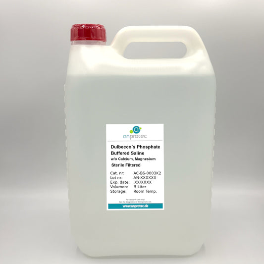 Dulbecco's Phosphate Buffered Saline (DPBS) Kanister