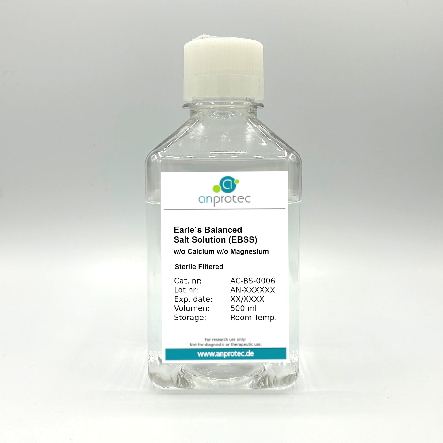 Earle's Balanced Salts Solution (EBSS) w/o Calcium w/o Magnesium