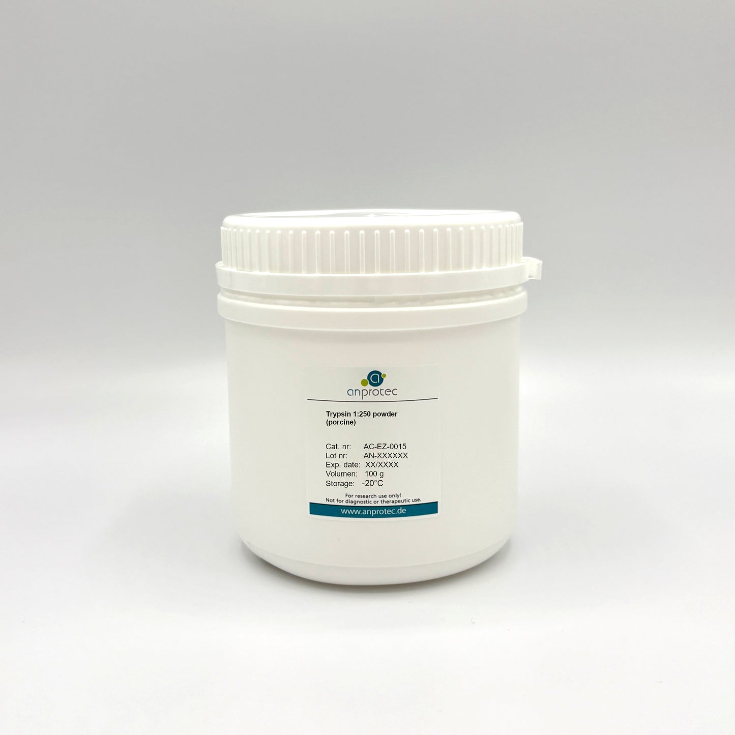 Trypsin 1:250 powder (porcine)