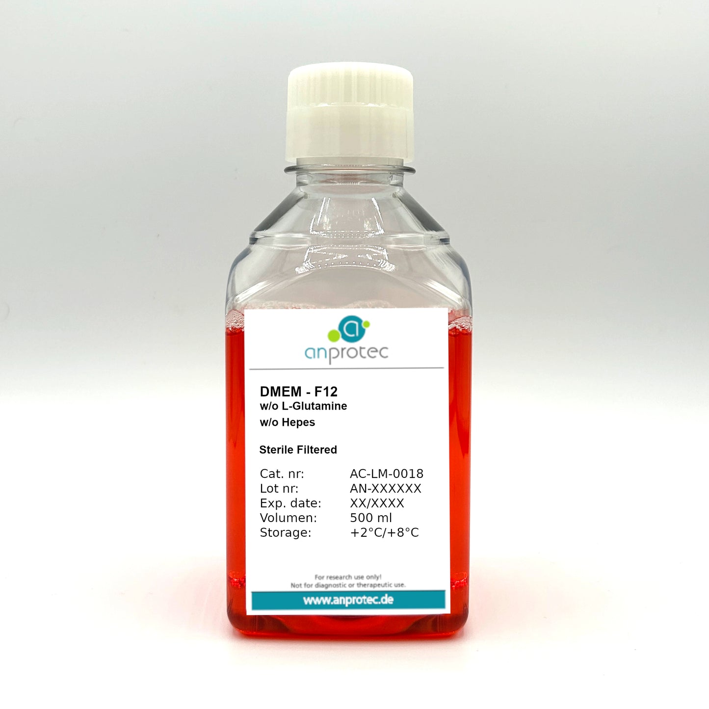 DMEM - F12 w/o L- Glutamine w/o Hepes