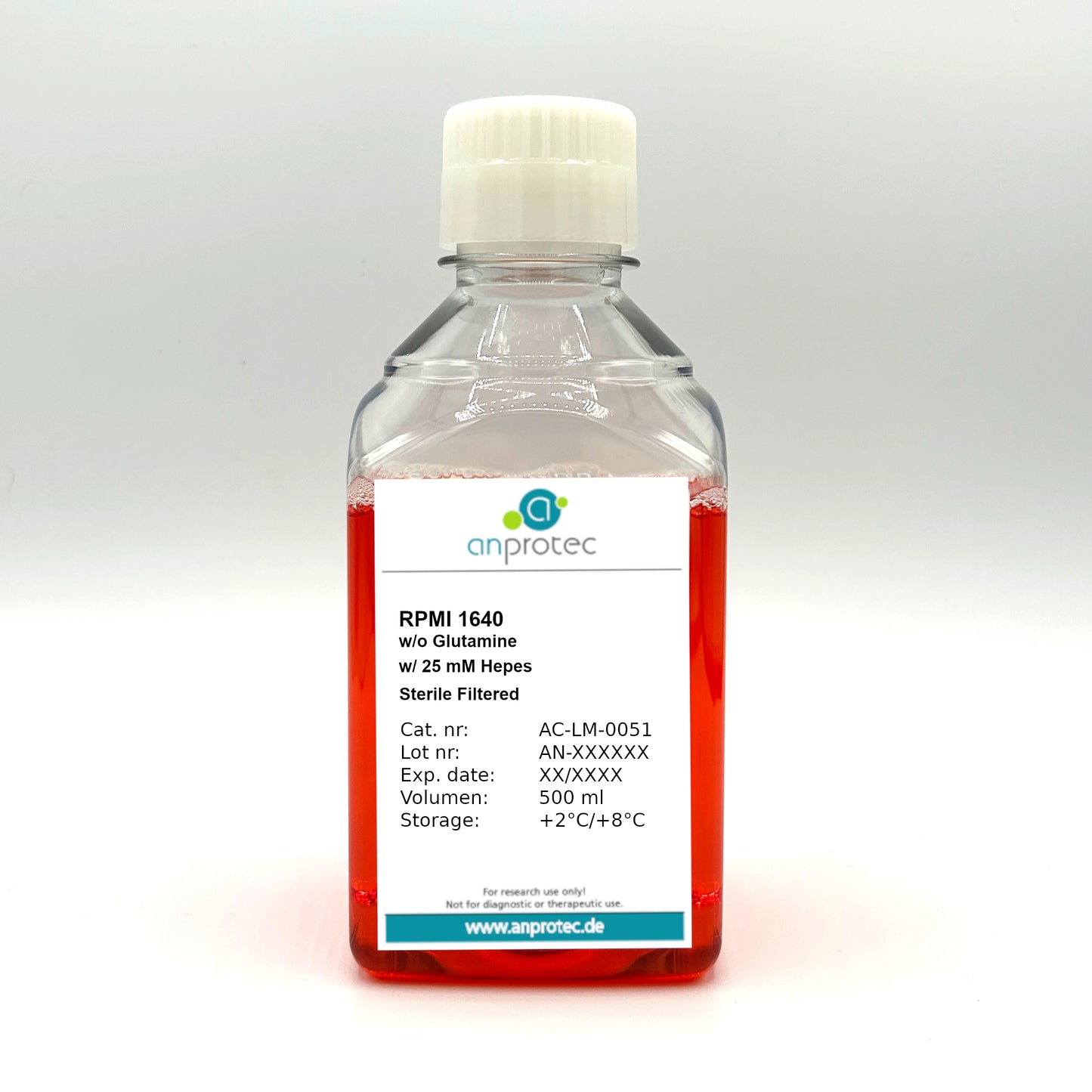 RPMI 1640 w/o L-Glutamine w/ 25 mM Hepes