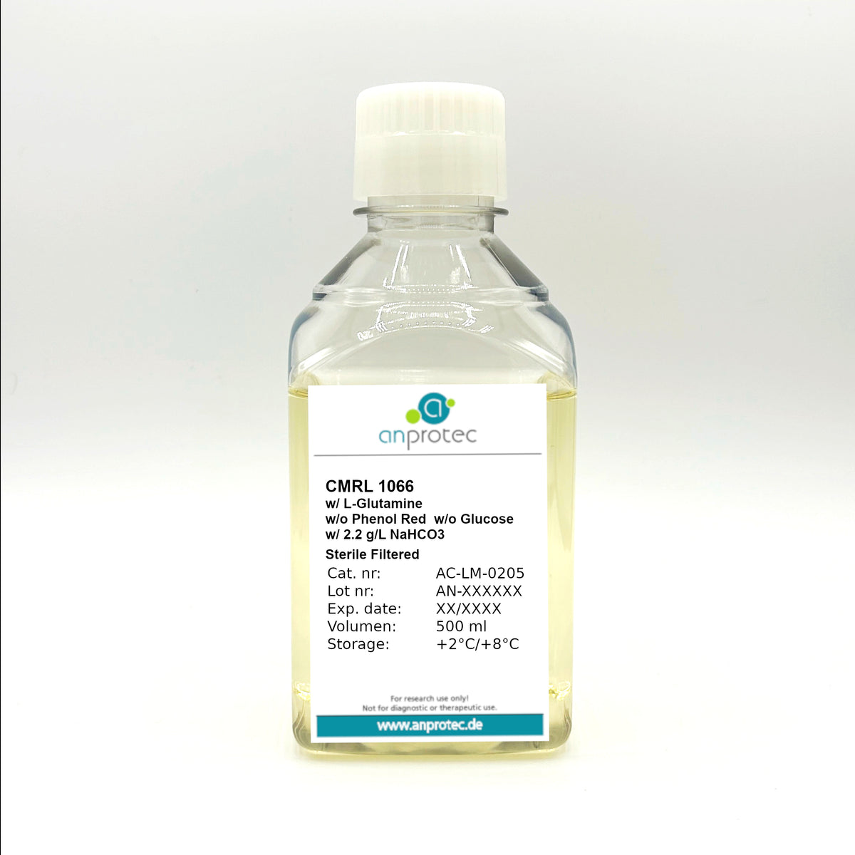 CMRL 1066 w/ L-Glutamine w/o Glucose w/o Phenol Red w/ 2.2 g/L NaHCO3 (Kopie)