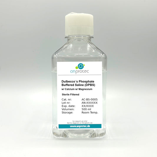 Dulbecco's Phosphate Buffered Saline (DPBS) w/ Calcium w/ Magnesium