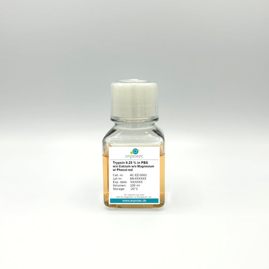 Trypsin 0.25 % in PBS w/o Calcium w/o Magnesium w/ Phenol red