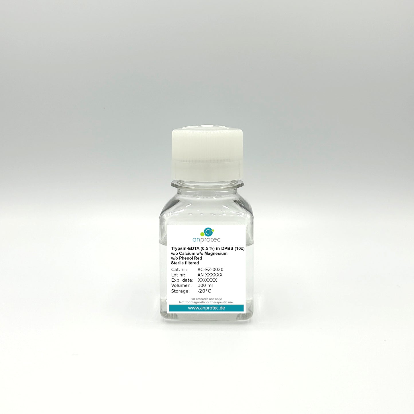Trypsin-EDTA (0.5 %) in DPBS (10x) w/o Calcium w/o Magnesium w/o Phenol Red