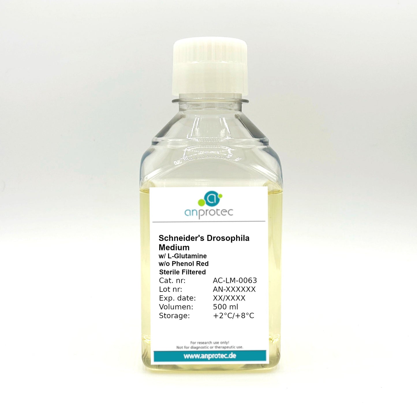 Schneider’s Drosophila Medium w/ L-Glutamine w/o Phenol red