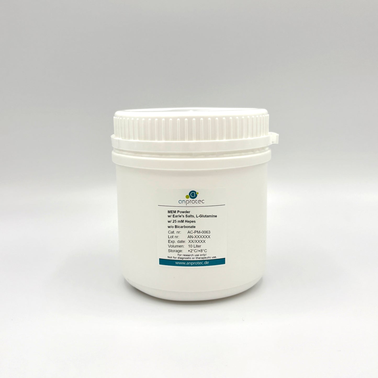 MEM Powder w/ Earle's Salts w/ L-Glutamine w/o Sodium Bicarbonate w/ 25mM Hepes