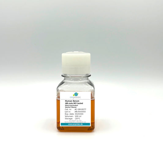 Human Serum AB male HIV tested, Heat Inactivated